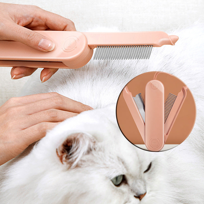 The Ultimate Pet Cat Dematting Comb for Stress-Free Grooming
